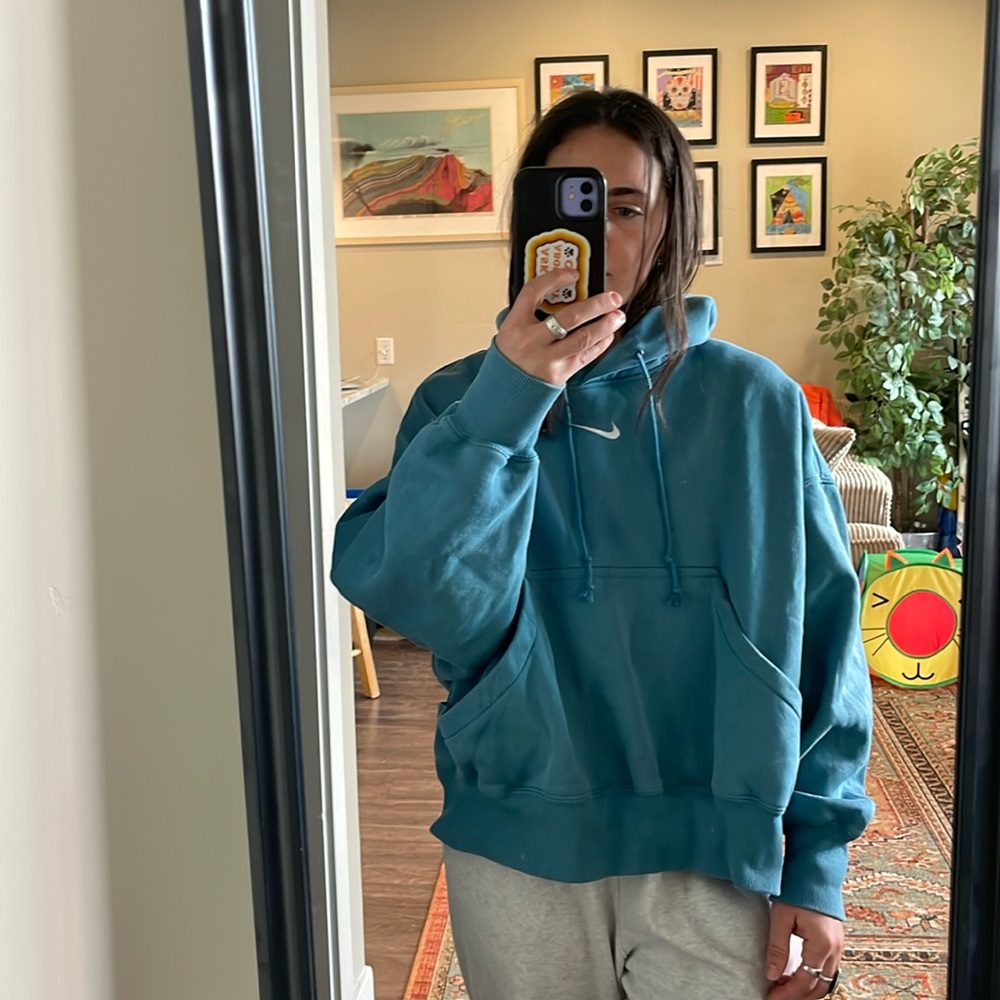 Nike Blue Hoodie